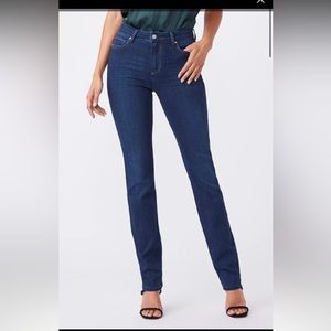 Paige Hoxton High Rise Straight Jean - Brentwood - Size 26
